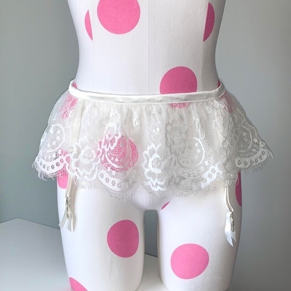 Victoria’s Secret Lace Lingerie Garter Tutu Skirt
